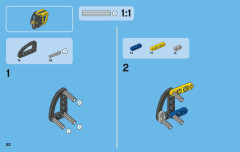 LEGO 42004 instructions page 52 – build guide