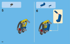 LEGO 42004 instructions page 54 – build guide