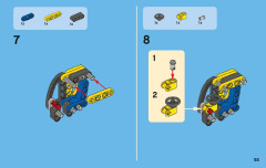 LEGO 42004 instructions page 55 – build guide