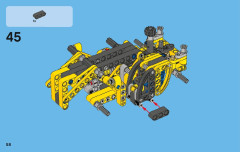 LEGO 42004 instructions page 58 – build guide