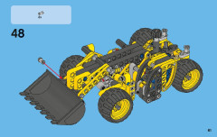 LEGO 42004 instructions page 61 – build guide