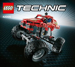 LEGO 42005 instructions page 1 – build guide