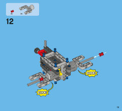 LEGO 42005 instructions page 13 – build guide