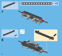 LEGO 42005 instructions page 18 – build guide