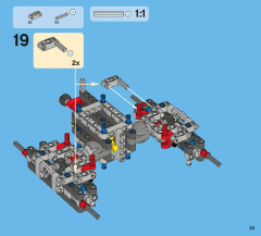 LEGO 42005 instructions page 25 – build guide