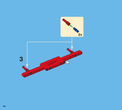 LEGO 42005 instructions page 28 – build guide