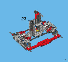 LEGO 42005 instructions page 31 – build guide