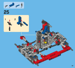 LEGO 42005 instructions page 33 – build guide