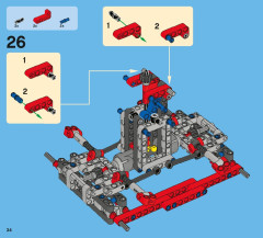 LEGO 42005 instructions page 34 – build guide