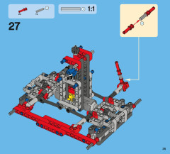LEGO 42005 instructions page 35 – build guide