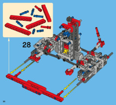 LEGO 42005 instructions page 36 – build guide