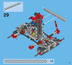 LEGO 42005 instructions page 37 – build guide