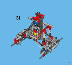 LEGO 42005 instructions page 39 – build guide