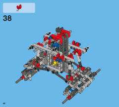 LEGO 42005 instructions page 46 – build guide