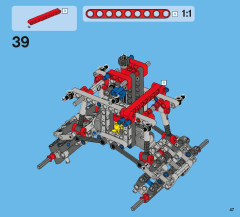 LEGO 42005 instructions page 47 – build guide