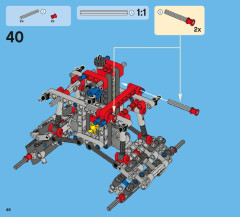 LEGO 42005 instructions page 48 – build guide