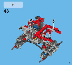 LEGO 42005 instructions page 51 – build guide