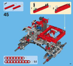 LEGO 42005 instructions page 53 – build guide