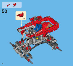 LEGO 42005 instructions page 58 – build guide