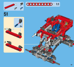 LEGO 42005 instructions page 59 – build guide