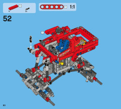 LEGO 42005 instructions page 60 – build guide