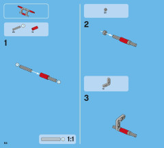 LEGO 42005 instructions page 64 – build guide