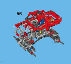 LEGO 42005 instructions page 66 – build guide