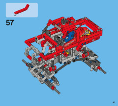LEGO 42005 instructions page 67 – build guide