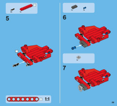 LEGO 42005 instructions page 69 – build guide
