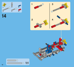 LEGO 42005 instructions page 10 – build guide