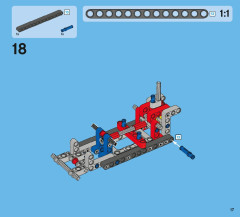 LEGO 42005 instructions page 17 – build guide