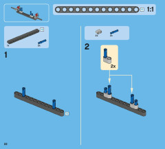 LEGO 42005 instructions page 22 – build guide