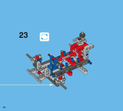 LEGO 42005 instructions page 24 – build guide