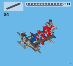 LEGO 42005 instructions page 25 – build guide