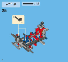 LEGO 42005 instructions page 26 – build guide