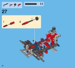 LEGO 42005 instructions page 28 – build guide