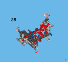 LEGO 42005 instructions page 29 – build guide