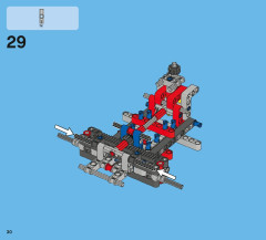 LEGO 42005 instructions page 30 – build guide