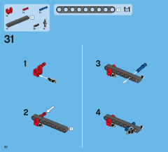 LEGO 42005 instructions page 32 – build guide