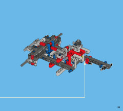 LEGO 42005 instructions page 33 – build guide