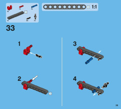 LEGO 42005 instructions page 35 – build guide