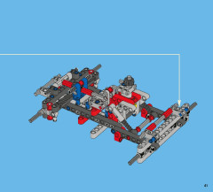 LEGO 42005 instructions page 41 – build guide