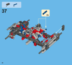 LEGO 42005 instructions page 42 – build guide