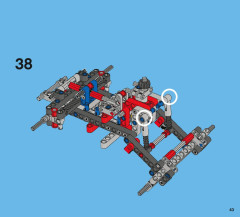 LEGO 42005 instructions page 43 – build guide