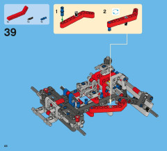 LEGO 42005 instructions page 44 – build guide