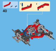 LEGO 42005 instructions page 45 – build guide