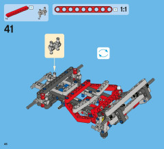 LEGO 42005 instructions page 46 – build guide