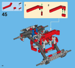 LEGO 42005 instructions page 50 – build guide
