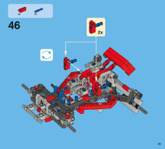 LEGO 42005 instructions page 51 – build guide
