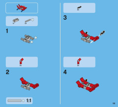 LEGO 42005 instructions page 55 – build guide